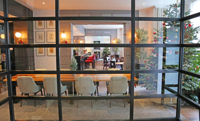 communal table lobby elisse nielson