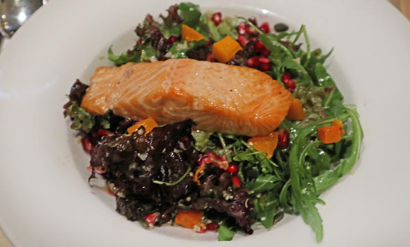 super food salad with salmon elisse